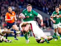 Tadhg Furlong, en difficulté face aux Anglais et notamment son vis-à-vis Ellis Genge, doit prouver qu’il est toujours le meilleur pilier droit de la planète. Photo Icon Sport