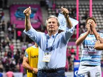 Le président du Racing 92, Jacky Lorenzetti, lance ce match face à un adversaire un peu particulier, le Stade rochelais. Photo Icon Sport