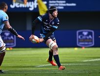 Sur la pelouse d’aimé Giral, le deuxième ligne Nicolaas Janse Van Rensburg s’est offert son premier doublé sous les couleurs montpelliéraine. Photo IconSport