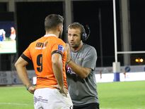 Seizièmes du classement avec treize points de retard sur le premier non relégable, les Narbonnais de Julien Seron savent qu'il ne leur reste qu'une infime chance de se maintenir en Pro D2. Maintenant l'objectif du staff est de reconstruire dans la durée.