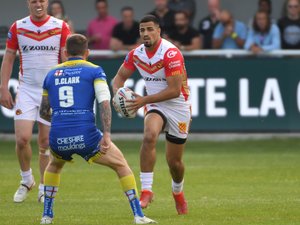 Rugby à XIII - Les Dragons catalans à la fête contre Warrington
