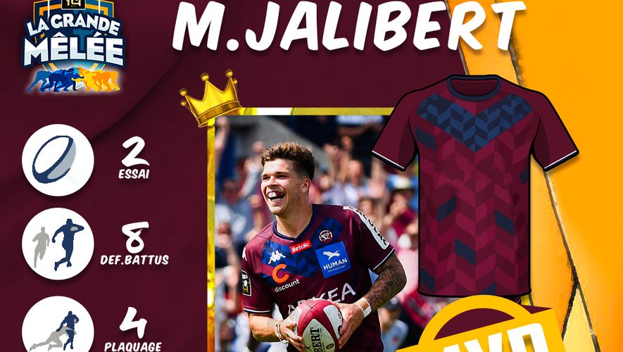 Jalibert est le MVP de cette 25e journée de Top14