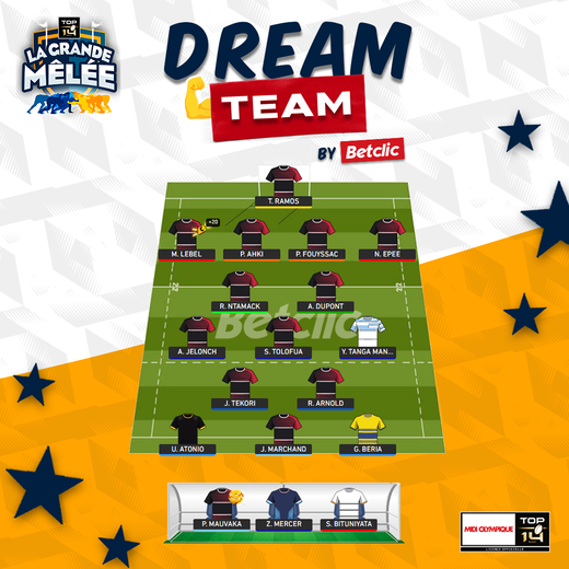 La Dream Team de la 26e journée de Top 14