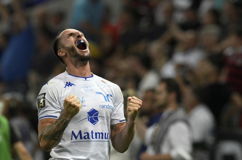 Julien Dumora (Castres), face à Toulouse.
