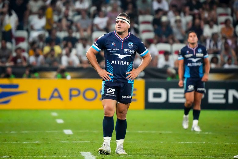 Guilhem Guirado (Montpellier), face à Bordeaux-Bègles.