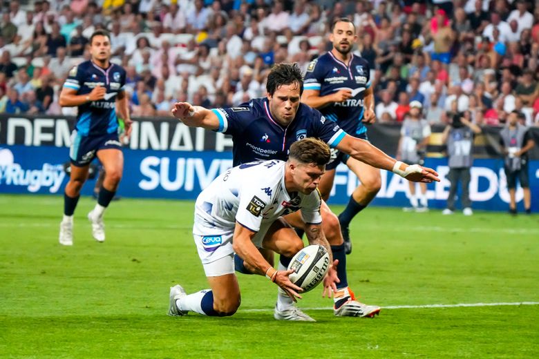 Jan SERFONTEIN (Montpellier), face à Bordeaux-Bègles.