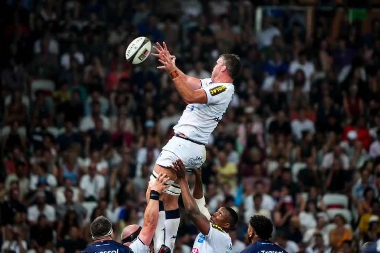 Kane DOUGLAS (Bordeaux-Bègles), face à Montpellier.