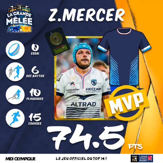 Mercer, MVP de cette finale.