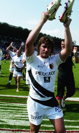 Maxime Médard et le Stade toulousain, une histoire de plus de 20 ans de fidélité. © Patrick Derewiany