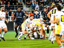 Christophe Loustalot, au club depuis 2016, devrait être le numéro un au poste de demi de mêlée cette saison. Photo Icon Sport