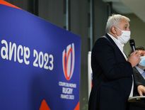 Claude Atcher prennant la parole au sujet de France 2023