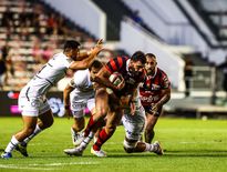 Ollivon, le capitaine toulonnais, lors du match de préparation face à Toulouse en début de saison. Photo Icon Sport