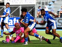 Top 14 - Le demi d'ouverture Louis Le Brun (Castres) contre le Stade français