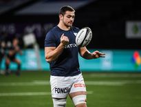 Fabien Sanconnie était titulaire en deuxième ligne la semaine passée face à Lyon.
