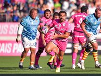 À l’origine du premier essai à la 9e minute, l’ailier parisien Nadir Megdoud a été décisif face à Perpignan. Photo Icon Sport