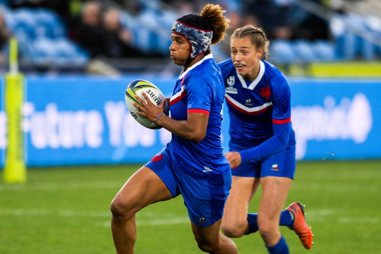 Maelle Filopon a été plus discrète qu'à son habitude.