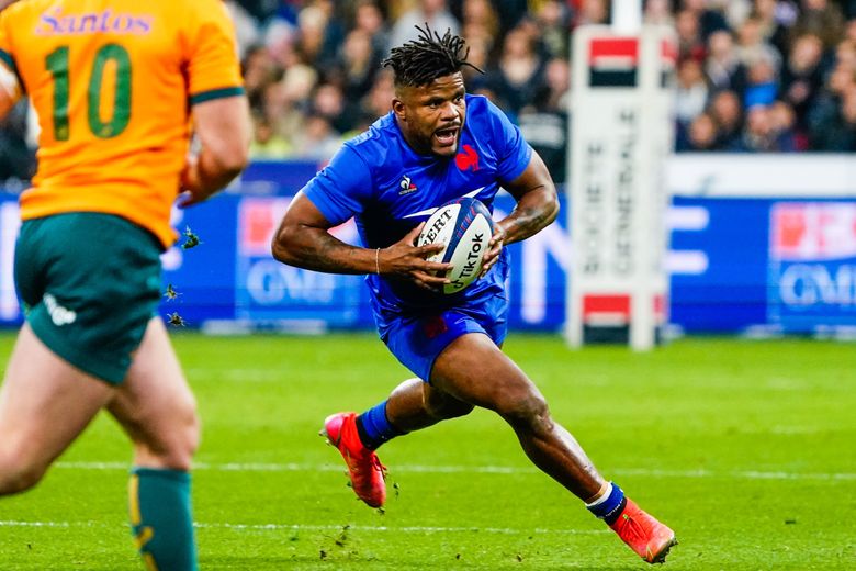 Jonathan Danty, face à l'Australie.