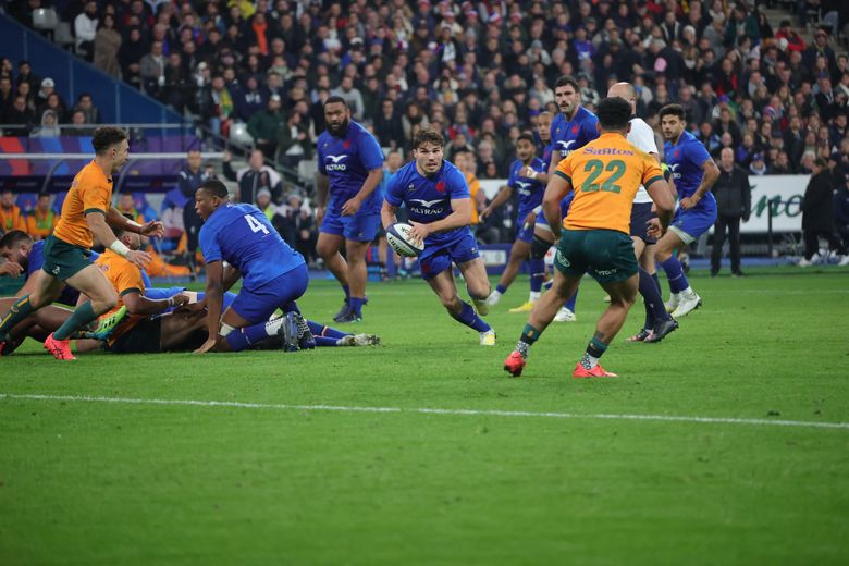 Test match - Antoine Dupont, demi de mêlée du XV de France, a été suivi de près et n'a pas eu le rendement habituel.