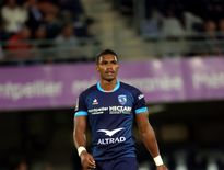Après cinq semaines d’arrêt, Leo Coly sera présent dans l’effectif montpelliérain pour doubler son adversaire du jour. Photo Midi Olympique - Patrick Derewiany