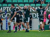 Le pilier droit géorgien de la Section paloise, Guram Papidze, veut continuer sur la lancée et enchaîner les matchs. Photo Icon Sport