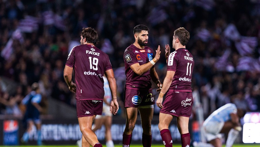 Top 14 - Bordeaux-Bègles : cinq mois après, des claques au déclic ? Dix jours après l'éviction de Christophe Urios, l'UBB, seulement onzième du Top 14, entend amorcer son rebond à Perpignan. Là même où elle avait piqué sa crise, en juin dernier. image Top 14 - Bordeaux-Bègles : cinq mois après, des claques au déclic ?