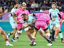 Beka Gigashvili, pilier droit du RCT fait partie des grands acteurs d’une deuxième période qui a changé la donne. Photo IconSport