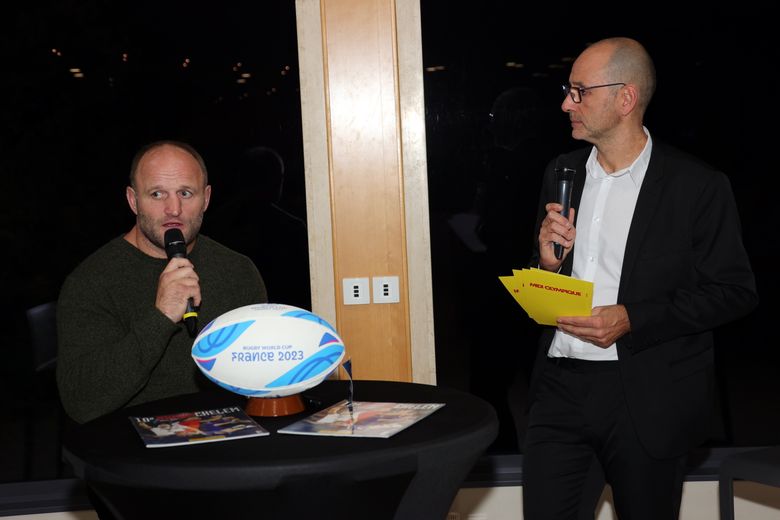 William Servat et Pierre-Laurent Gou.