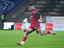 Nicolas PLAZY durant la rencontre contre le Biarritz olympique