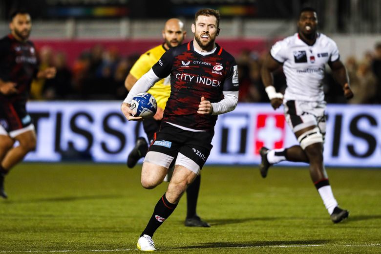 Champions Cup - Elliot Daly (Saracens) a inscrit un triplé face à Lyon