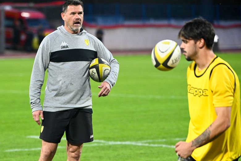 Pro D2 - Jean-Marc Aué, actuel entraîneur des trois-quarts de l'US Carcassonne.