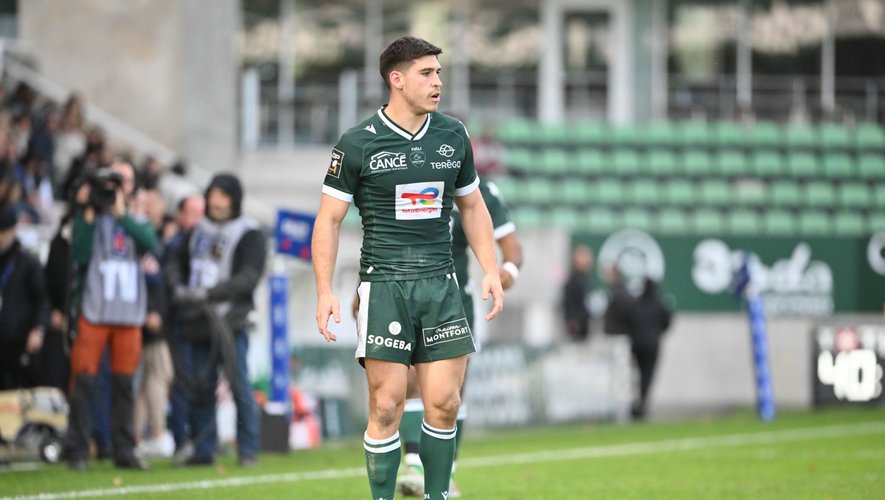 Thibault Daubagna (Pau) a livré une belle partie face au Racing 92.