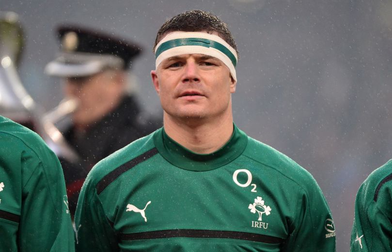 Brian O'Driscoll sous le maillot irlandais