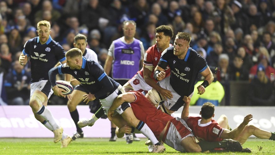Finn Russell a réalisé une deuxième mi-temps exceptionnelle face au pays de Galles.