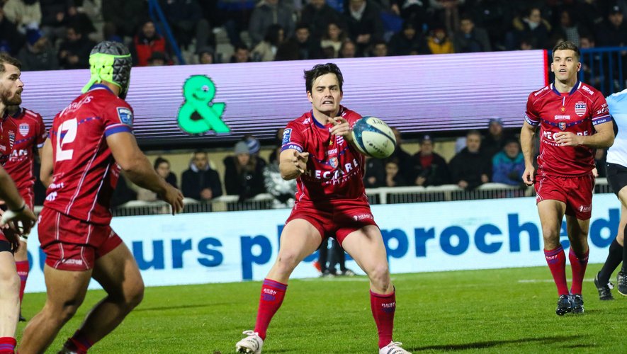 Après leur déroute face à Colomiers pour les Biterrois, ici Victor Dreuille, les deux réceptions consécutives peuvent être le tournant de la saison.