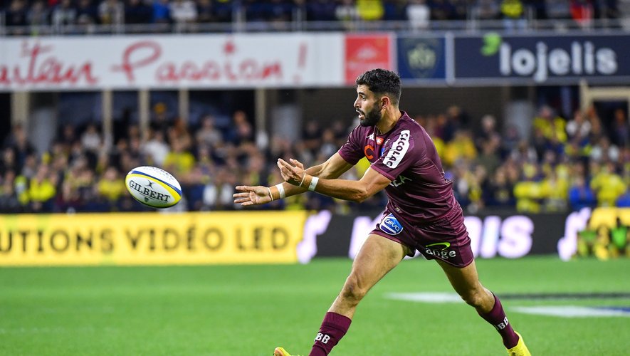 Romain Buros lors du match à Clermont en octobre 2022
