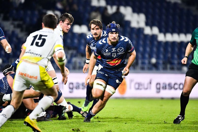 Pro D2 - Valentin Gayraud (Agen) contre Mont-de-Marsan