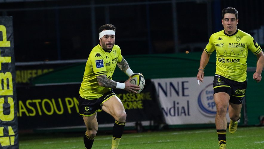 Les Carcassonnais pourront compter sur le retour du centre Pierre Aguillon pour tenter l’exploit face à Oyonnax. 
