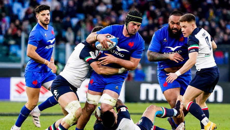 Pour les Bleus la clé du match se joue debout 