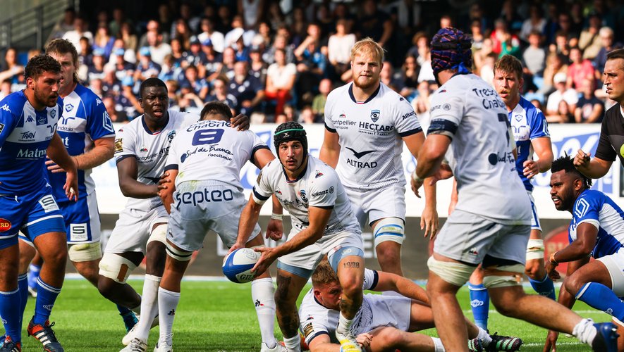 Le demi de mêlée géorgien Gela Aprasidze portera les couleurs bayonnaises la saison prochaine. Photo Icon Sport