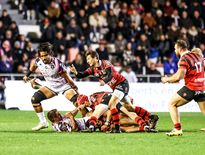 Baptiste Serin a une nouvelle fois été brillant derrière le paquet d’avants toulonnais.