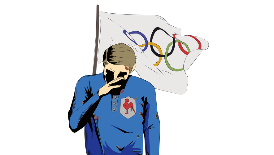 Les Français ont totalement perdu leur maîtrise lors de ces jeux Olympiques de 1924.