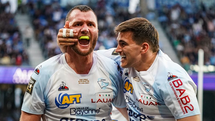 Thomas Ceyte et Matis Perchaud symbolisent la magnifique saison bayonnaise, malgré la défaite face à Pau.