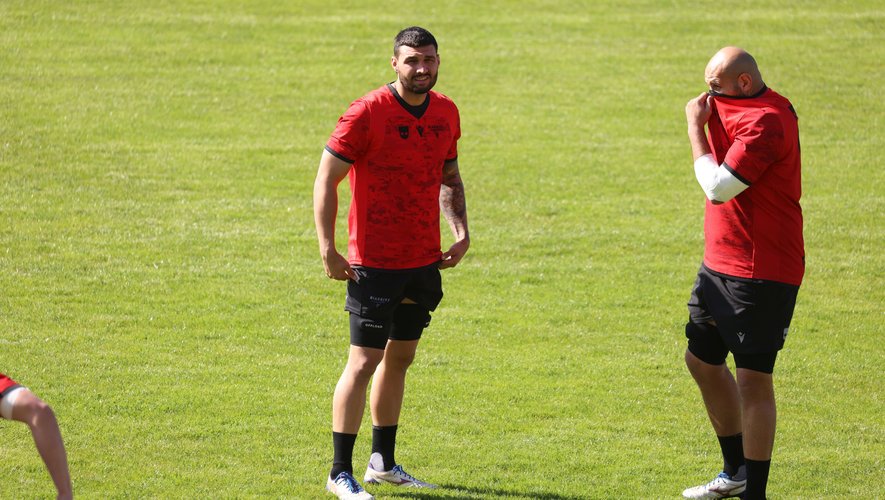 Ewan Bertheau est prêt à défendre son nouveau club, le Biarritz olympique, après un début de saison passé sous les couleurs de l’Usap. Photo Pablo Ordas