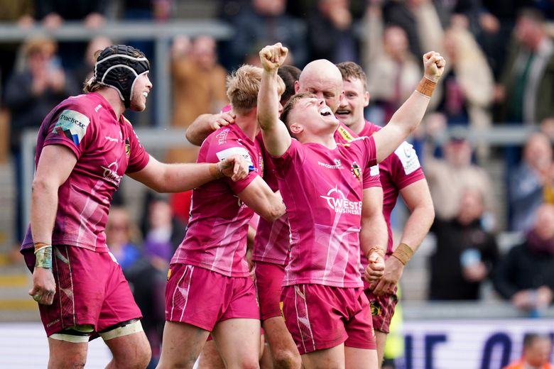 Au terme d'un match fou face à Montpellier, Exeter s'est qualifié en quart de finale.