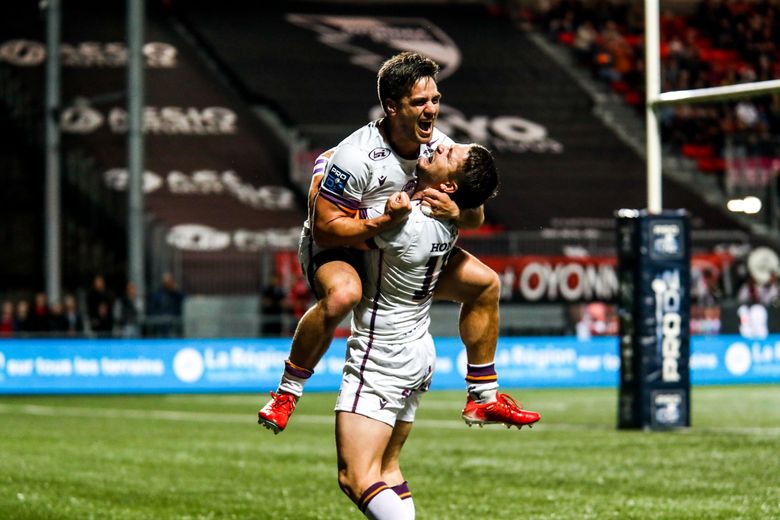 Ben Botica et Marvin Lestremau exultent