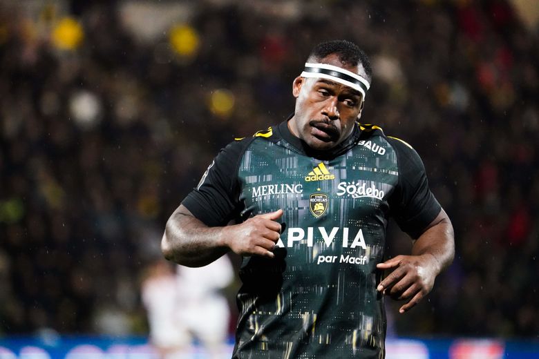 Levani Botia (La Rochelle) lors du match contre Toulouse